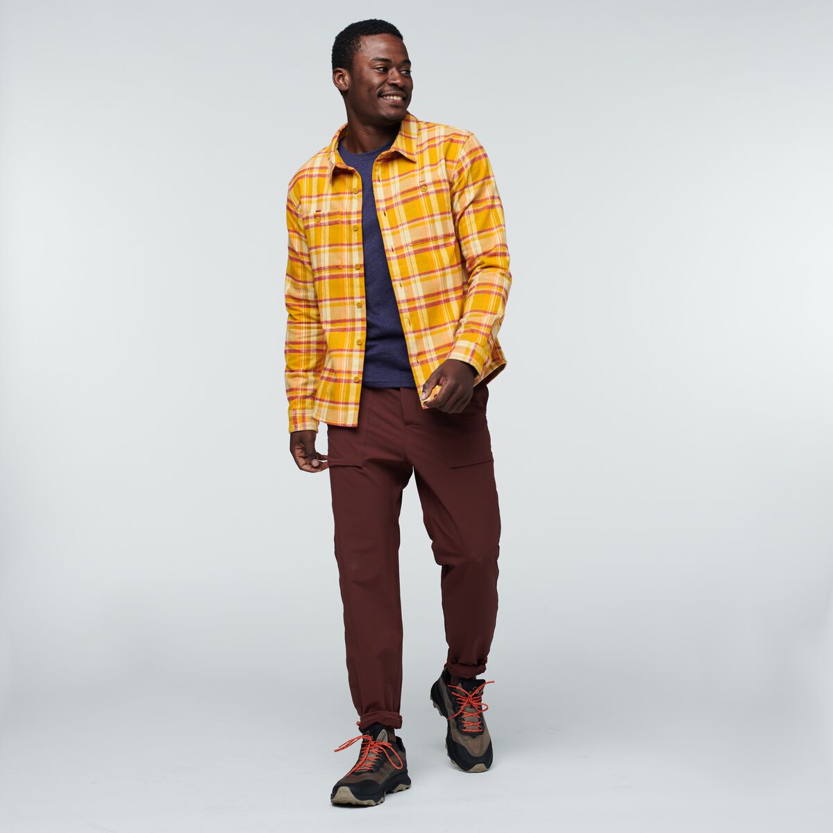 Alternative view of Mero Organic Flannel Shirt   Men's
