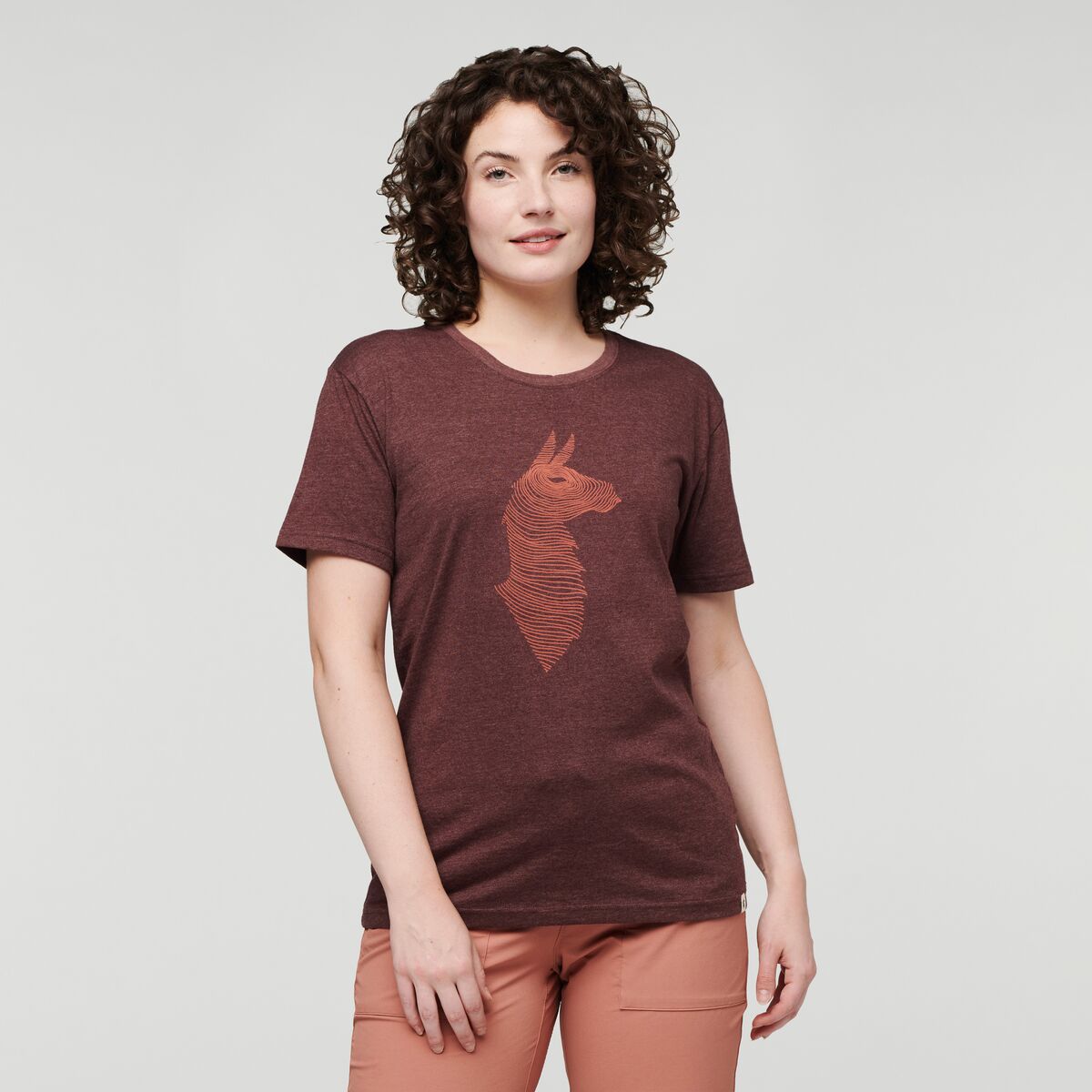 Topo Llama T Shirt   Women's
