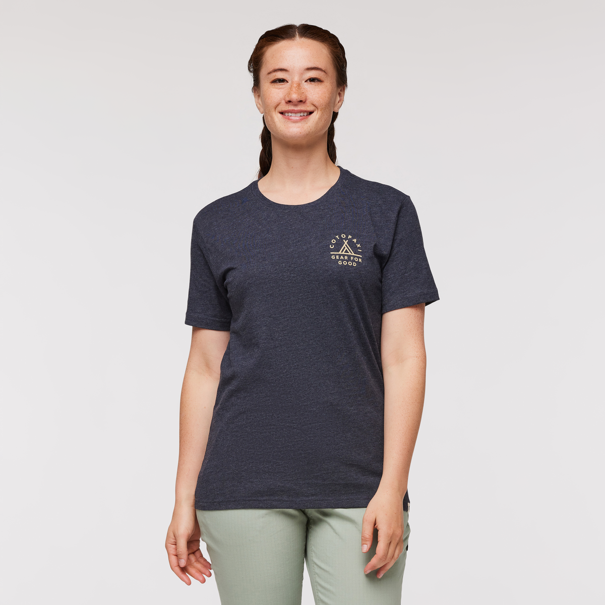Llama Map T Shirt   Women's