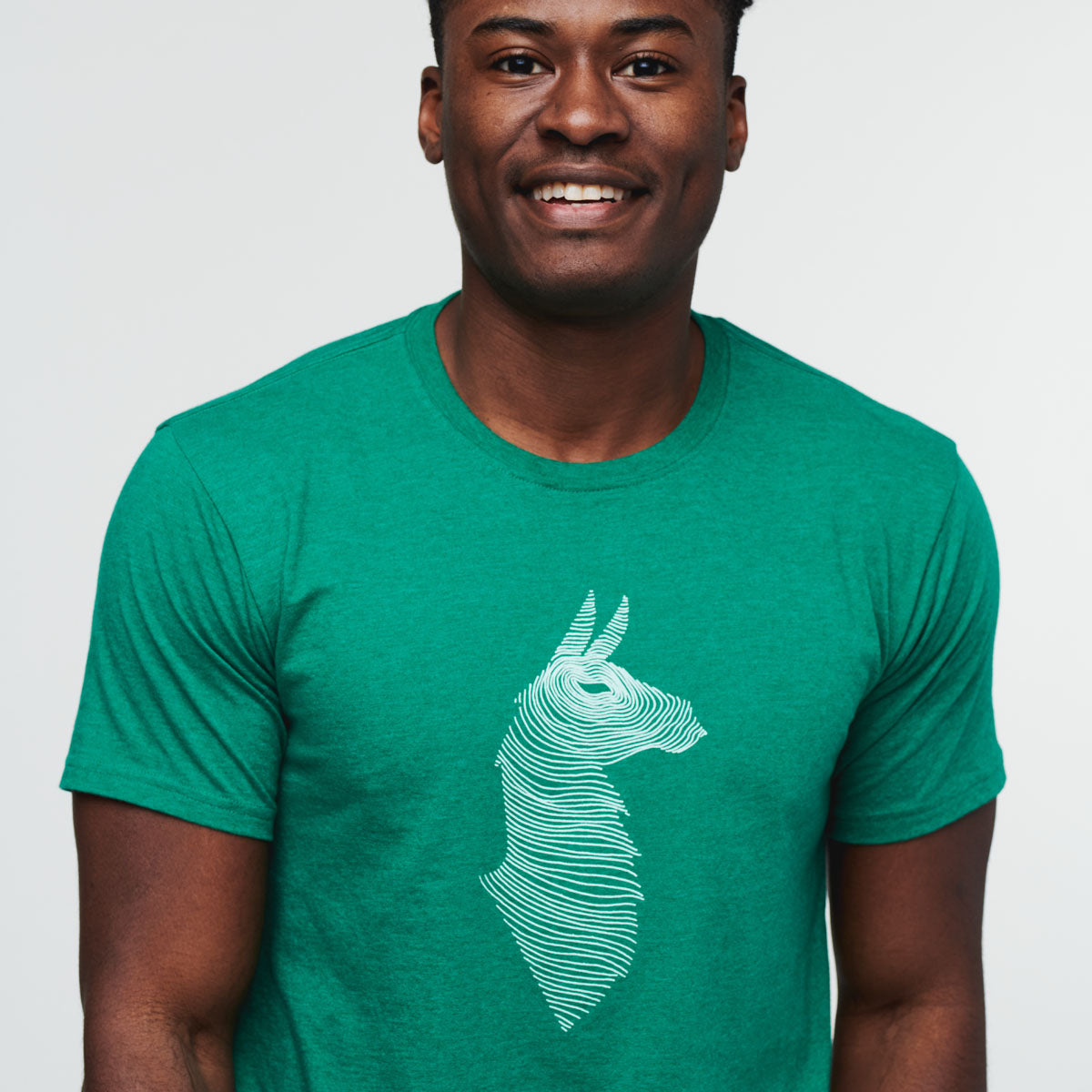 Alternative view of Topo Llama T Shirt   Men's